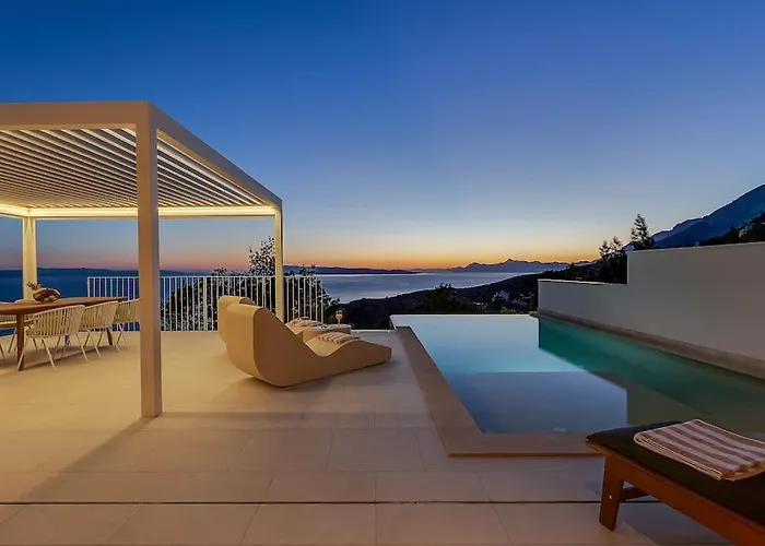 Ester - Stunning View ! - Makarska Exklusiv 빌라 포드고라